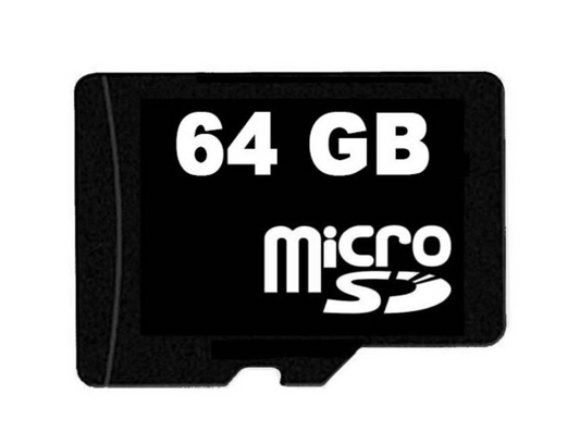 64GB Micro SD card for FrostLux goggles